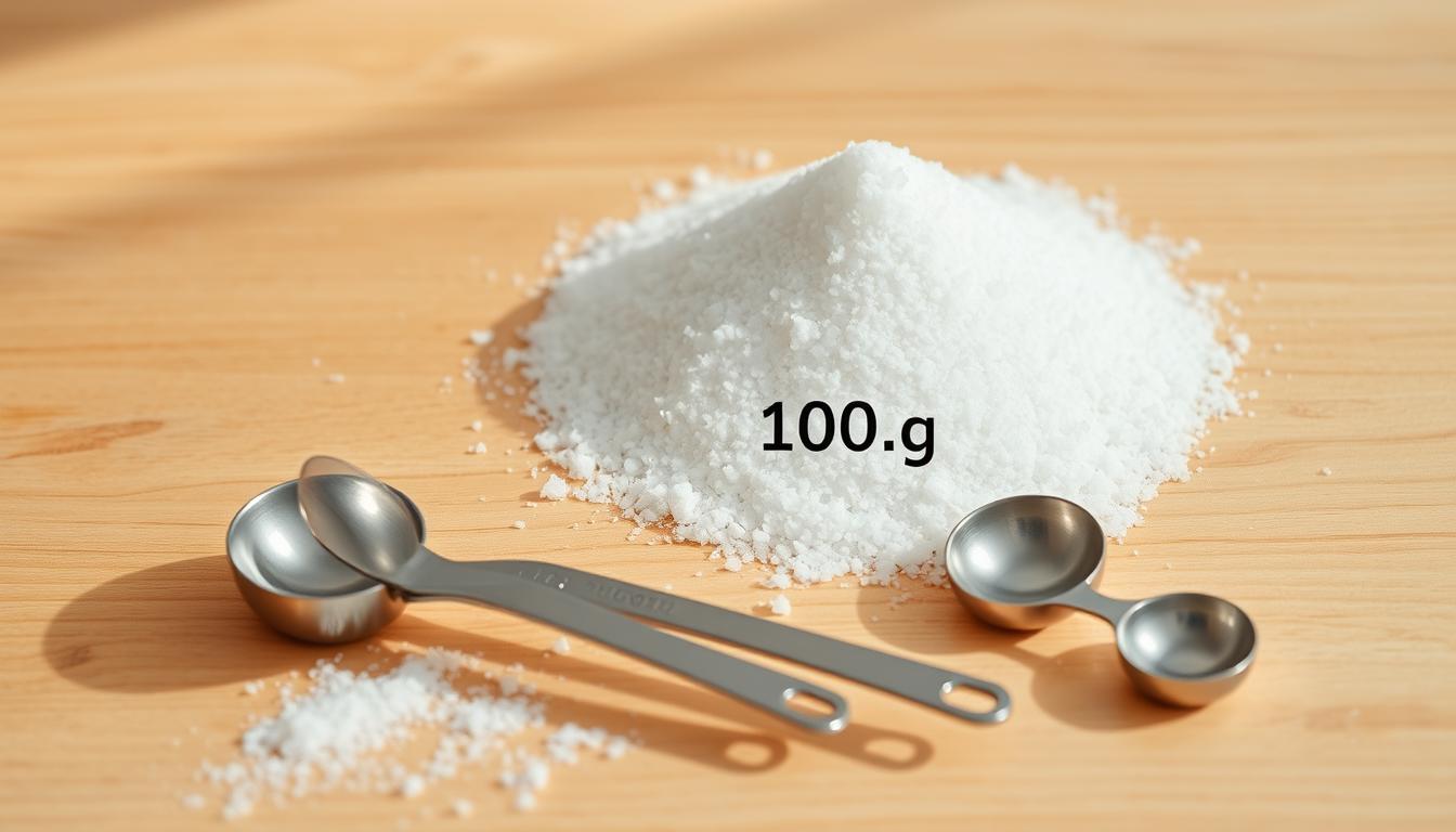 100 gram cukru ile to łyżek