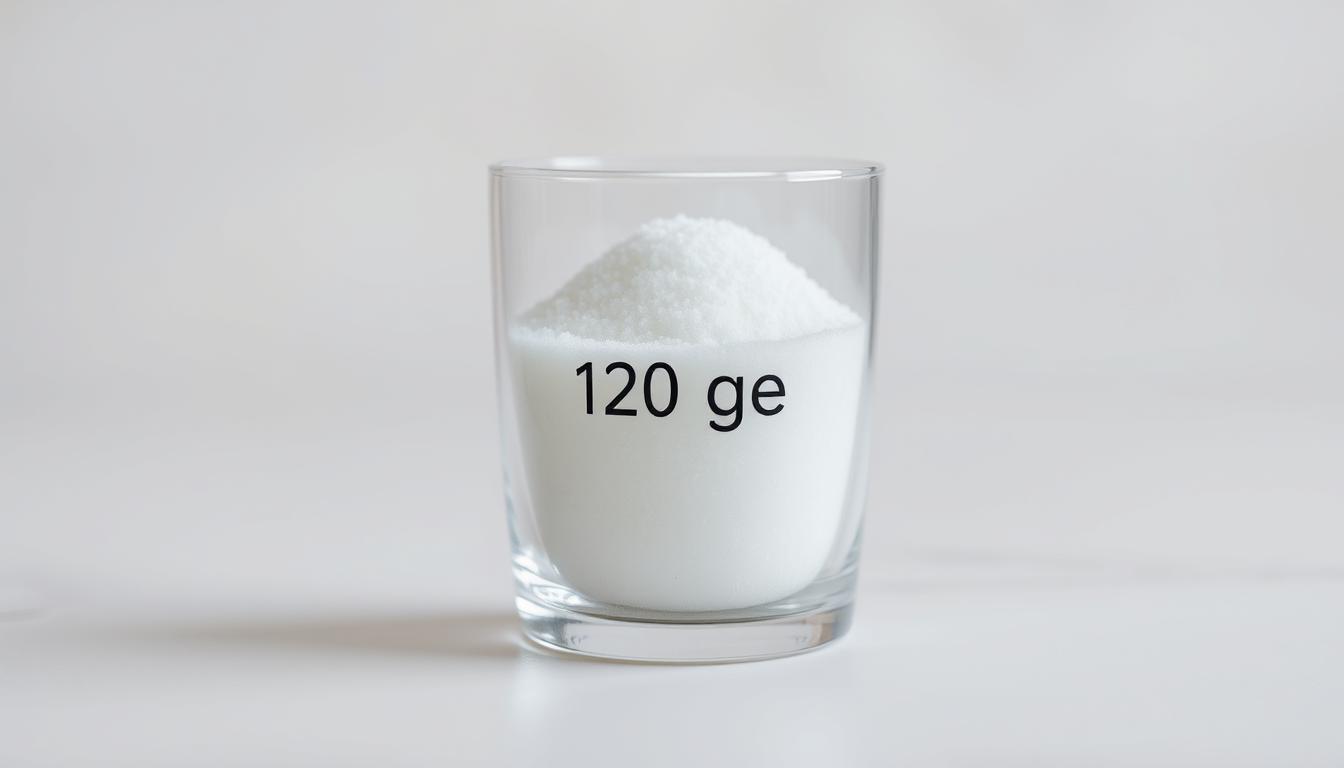 120 gram cukru ile to szklanek