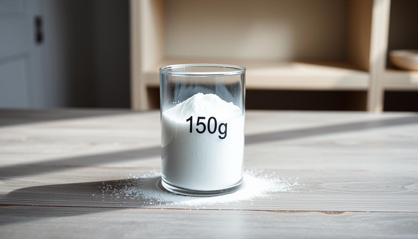 150 gram cukru pudru ile to szklanek