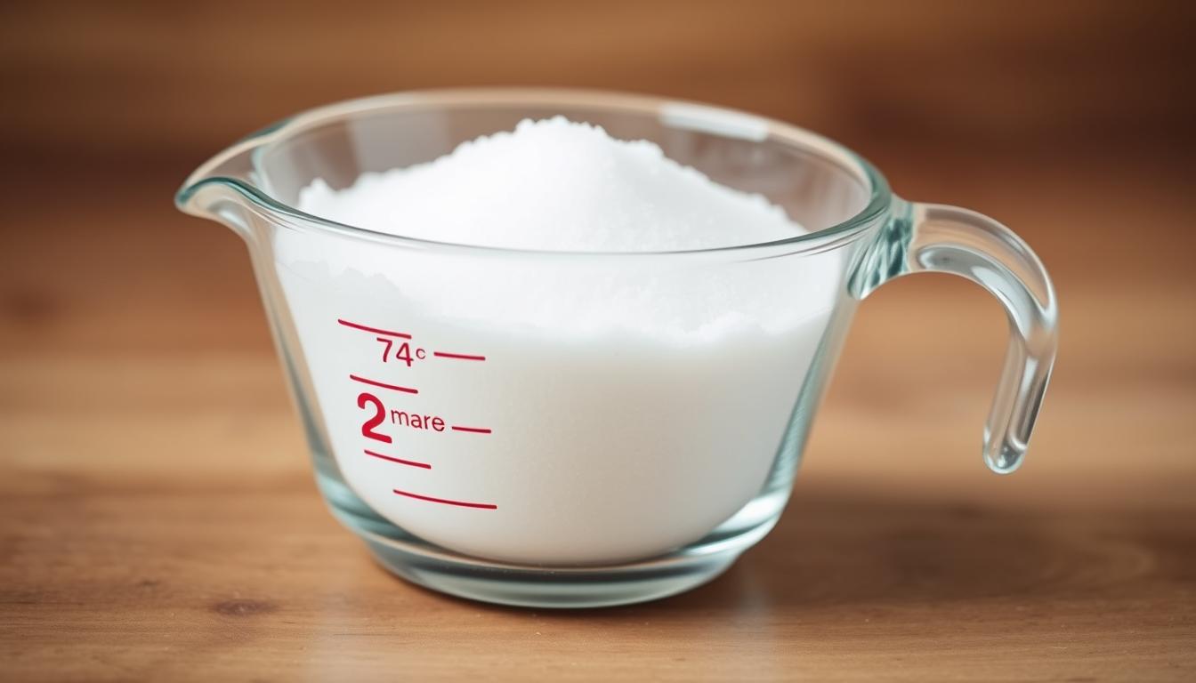 3/4 szklanki cukru ile to gram